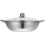 2Pcs Stainless Steel Hotpot Pot Home Thickened Silver Cookware 3