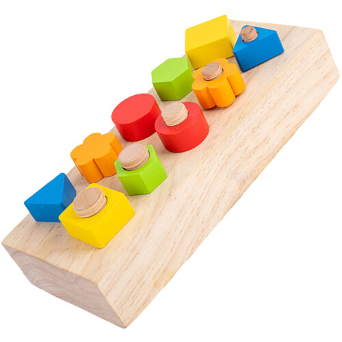 3Sets Educational Toddler Puzzle Shape Block Toy for Early Learning 1
