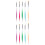 2Sets Double Head Nail Brushes Portable for Nail Art 5