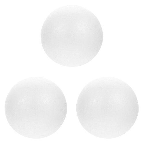 3Pcs White Foam Cake Dummies for Customizing and Cake Practice 1
