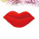 3Pcs Plush Red Lips Throw Pillows Soft Sofa Cushions Cozy Home Decor 10