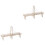 2Pcs Wooden DIY Cable-Stayed Bridge Model Kids Educational Physics Toy 4