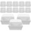 100Pcs White Paper Bakery Boxes Square Cake Cookie Storage Containers 1