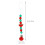 1Pc Red Baby Teether Chain Silicone Holder Safe Infant Clip 6