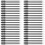 100Pcs Black Nylon Eyelash and Eyebrow Brushes Disposable for Makeup 3