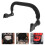 2Pcs Black Baby Stroller Armrests Adjustable Plastic Handle Bar 11