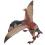 4Pcs Ornamental Dinosaur Statue Plastic Models Assorted Toy 2