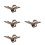 4Pcs Ornamental Dinosaur Statue Plastic Models Assorted Toy 9
