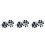 Self-Adhesive Black Cable Tie Mount Holder for Home Car Office 4