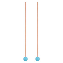 2Pairs Sky-Blue Xylophone Hammer Set Silicone Head Maple Handle Sticks