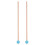 2Pairs Sky-Blue Xylophone Hammer Set Silicone Head Maple Handle Sticks 1