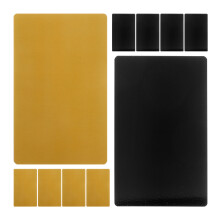 40Pcs Thick Aluminum Business Card Blanks Multi-Use Nameplates Tags