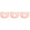 3Pcs Lightweight Pink Cat Recovery Collar Fruit Decor Pet Cone 6
