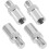 16Pcs Copper Dart Weight Adjuster Silver Durable Accessories for Darts 1