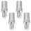 16Pcs Copper Dart Weight Adjuster Silver Durable Accessories for Darts 2