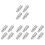16Pcs Copper Dart Weight Adjuster Silver Durable Accessories for Darts 4