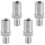16Pcs Copper Dart Weight Adjuster Silver Durable Accessories for Darts 3