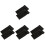 4Pairs Multi-Function knee Warmers Black for Training 2