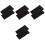 4Pairs Multi-Function knee Warmers Black for Training 3