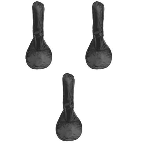 3Sets Lightweight Oxford Cloth Mandolin Carrying Pouch with Handle 2