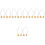 10Pcs Portable Metal Face Dimple Maker Trainer Adjustable in Gold 6