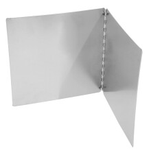 4Pz Schermo Antigrasso Pieghevole Argento Protezione