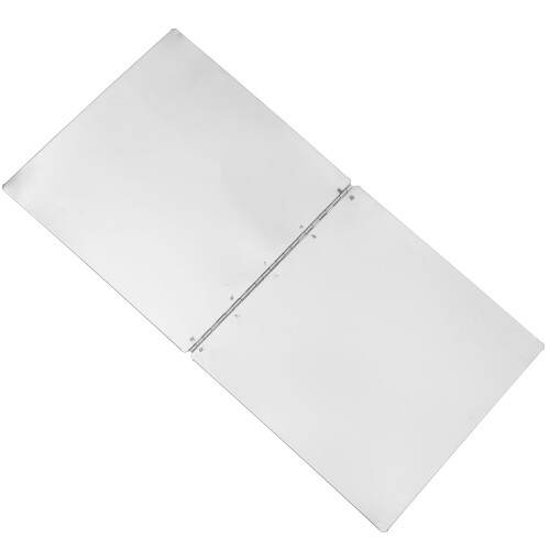 4Pz Schermo Antigrasso Pieghevole Argento Protezione 1