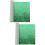 2Pz Tessuto PU Glitter Verde Per , Cucito E Decorazioni 7