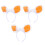 6Pz Cerchietti Decorativi Con Orecchie Agnello Per Costume E Party 1