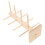2Pz Organizer in Legno Khaki Stabile Raffinato 2
