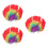 3Pz Parrucche Con Luci LED Per Halloween E Feste Colorate 2