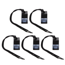 20Pz Contenitori Profumo Auto Nero Riutilizzabili in Appendibili