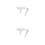 2Pièces Râtelier De Rangement Pliable Pour Moniteur D'ordinateur 6