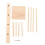 2Pz Organizer in Legno Khaki Stabile Raffinato 1