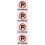 4Pz No Parking Acrilici Multicolor Per E Negozio 10