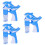 3St Kinder Bubbelfabriek Met Licht Automatisch Multi Kleuren 7