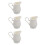 4Pz Brocchetti Ceramici Per Latte Salse Uso Domestico 8