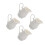 4Pz Brocchetti Ceramici Per Latte Salse Uso Domestico 10