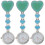 3St Sierelement Skyblue Hangende Medisch En Mode Gebruik 5