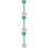 3St Sierelement Skyblue Hangende Medisch En Mode Gebruik 9