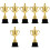 7St Decoratieve Gouden Plastic Stabiliteit En Lange Levensduur 7