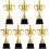 7St Decoratieve Gouden Plastic Stabiliteit En Lange Levensduur 4