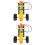 2Sets Montage Speelgoed Kind DIY Robot Bezorgrobot Stimulerend 6
