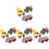 4Sets Kinderspeelset Bouwmodellen Plastic Vrachtwagens Educatief Speel 4