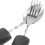 3Sets Portable Tremble Proof Cutlery Set for Disabled Elderly Home Use 8