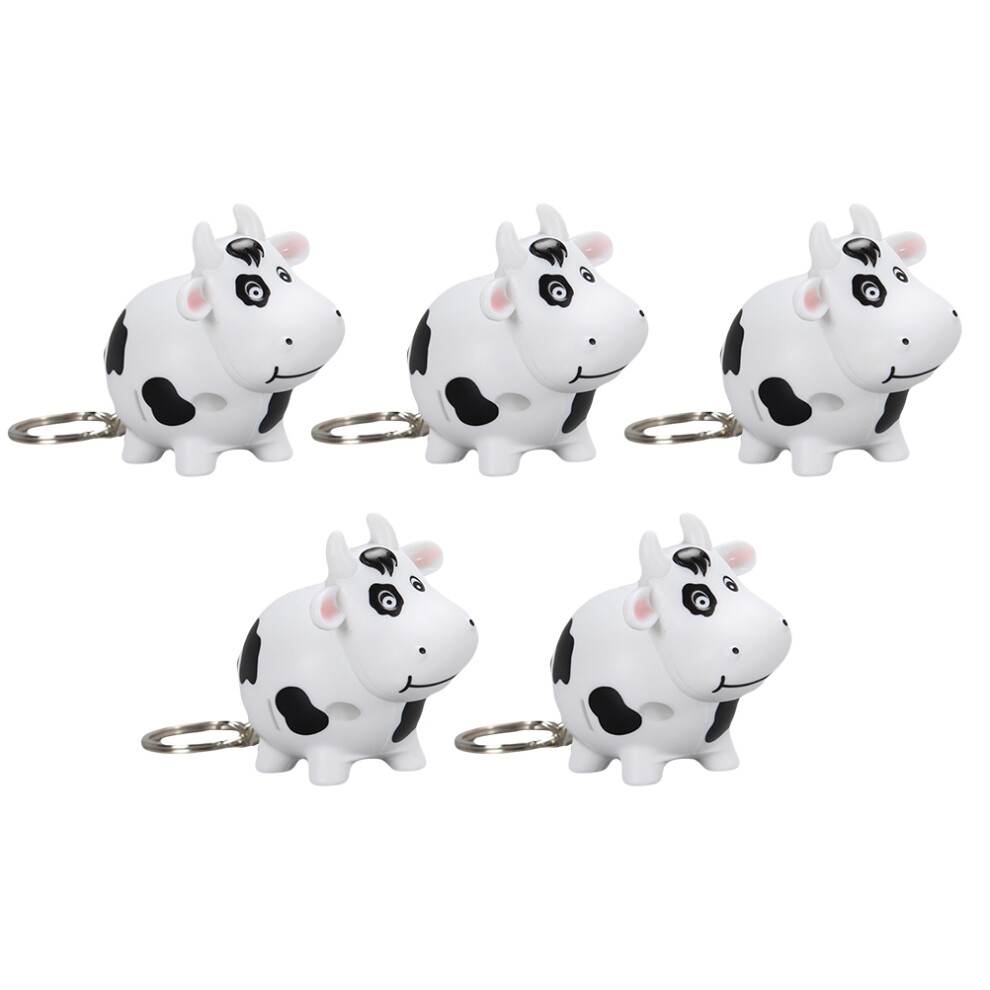 15Szt BiałY Brelok Led Z DźWięKiem Do Dekoracji Toreb I Kluczy-image