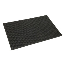 Silikon-Wasserfeste Haarschneidematte mit rutschfester Basis für Haarschneidegeräte, Scheren und Bürsten