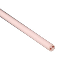 Ceramic ulating rods for high voltage, 2hole tubes, high Al2O3, length 40