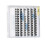 84 Clusters False Eyelash Kit, 8/10/12/14/16mm D Curl Fluffy Extensions 12