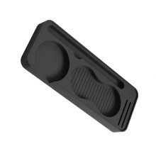 Portable Coffee Tamping Station For Outdoor Camping And-Black